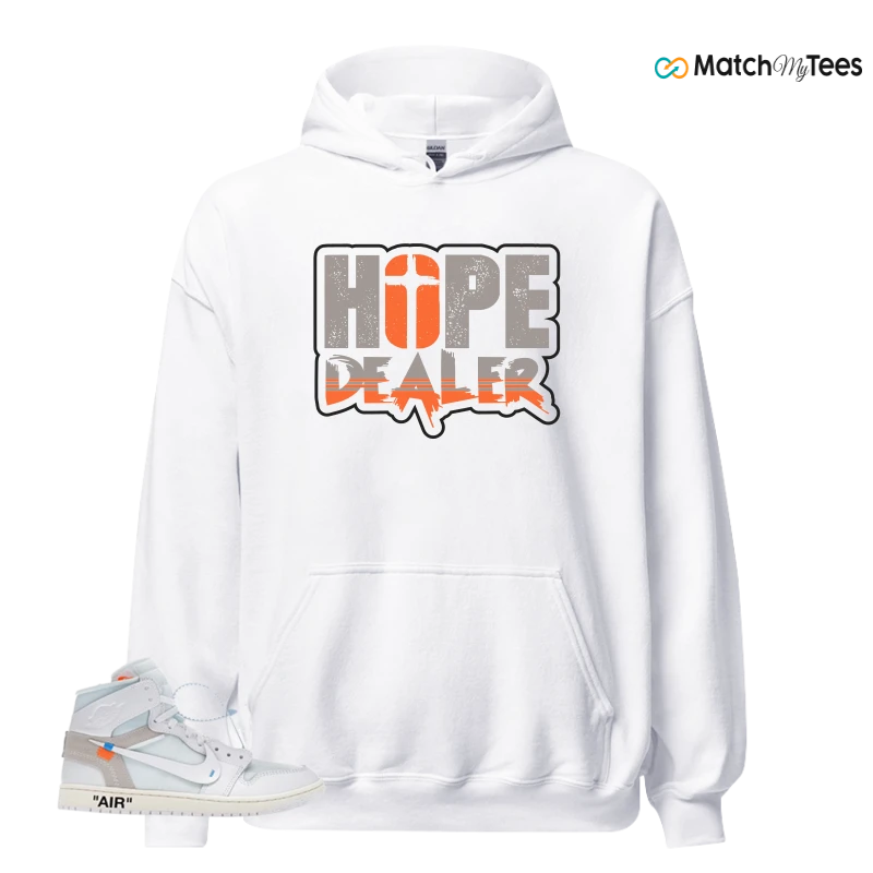 NEKE AIR JORDAN 1 RETRO HIGH OG VIRGIL ABLOH ARCHIVE ALASKA SNEAKER Matching Tees hoodie