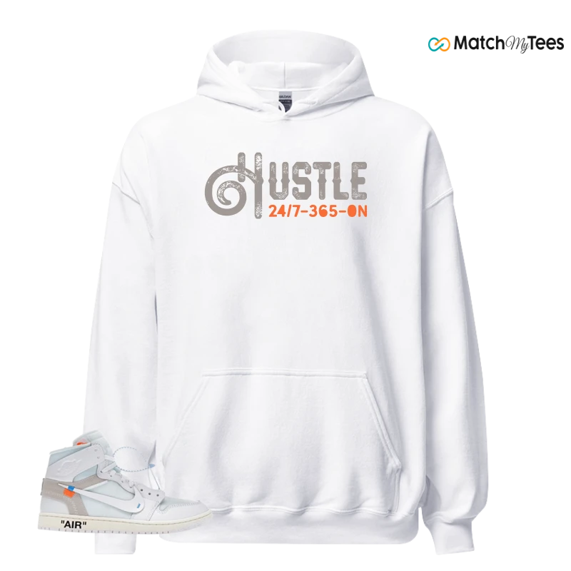 NEKE AIR JORDAN 1 RETRO HIGH OG VIRGIL ABLOH ARCHIVE ALASKA SNEAKER Matching Tees hoodie