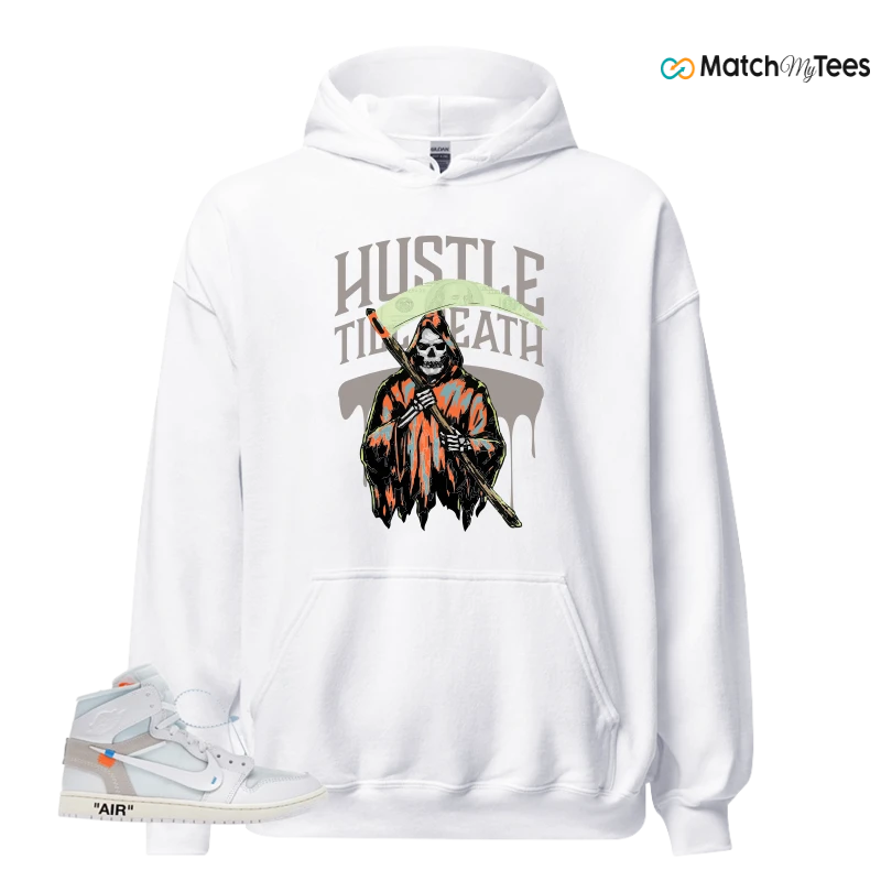 NEKE AIR JORDAN 1 RETRO HIGH OG VIRGIL ABLOH ARCHIVE ALASKA SNEAKER Matching Tees hoodie