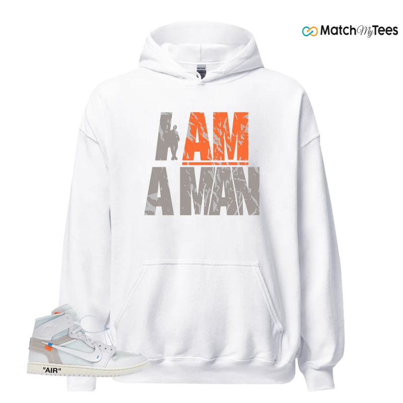 NEKE AIR JORDAN 1 RETRO HIGH OG VIRGIL ABLOH ARCHIVE ALASKA SNEAKER Matching Tees hoodie