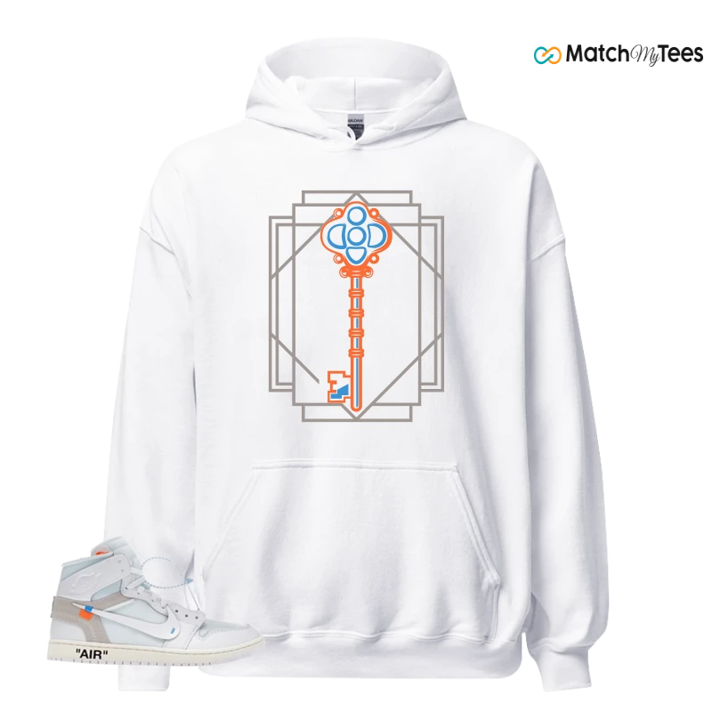 NEKE AIR JORDAN 1 RETRO HIGH OG VIRGIL ABLOH ARCHIVE ALASKA SNEAKER Matching Tees hoodie