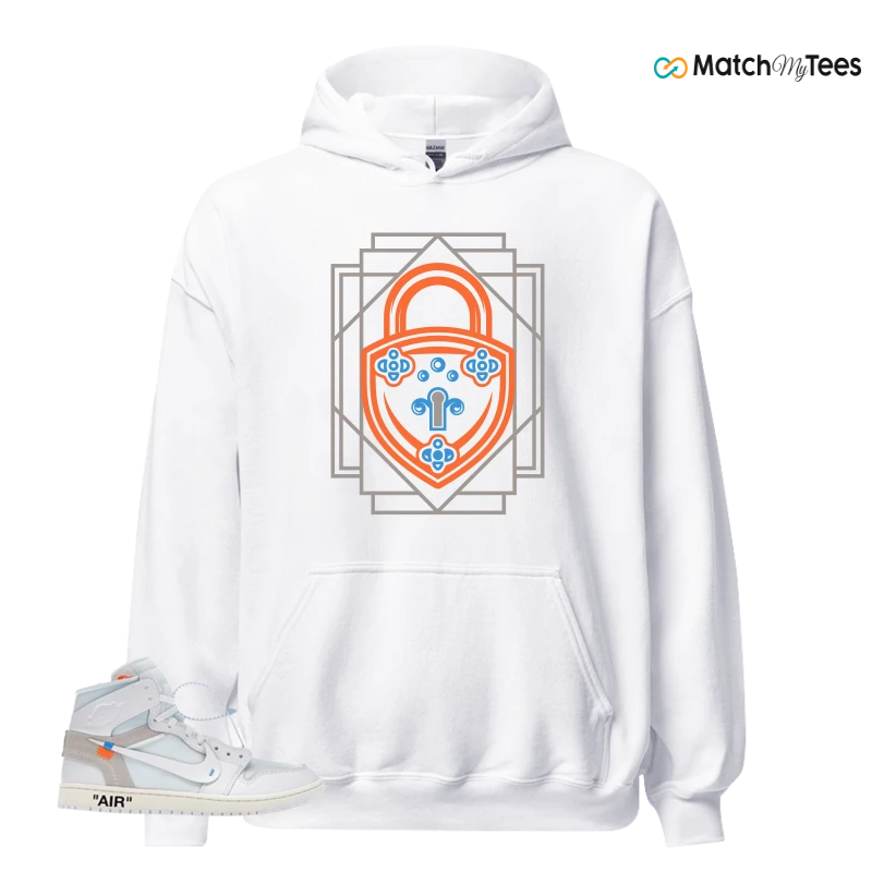 NEKE AIR JORDAN 1 RETRO HIGH OG VIRGIL ABLOH ARCHIVE ALASKA SNEAKER Matching Tees hoodie