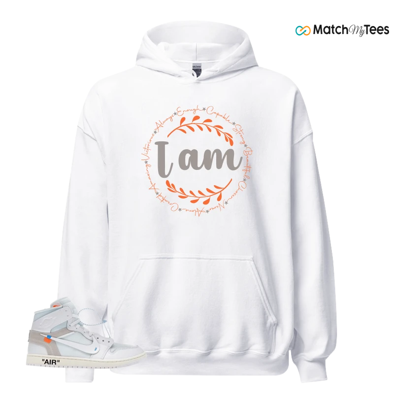 NEKE AIR JORDAN 1 RETRO HIGH OG VIRGIL ABLOH ARCHIVE ALASKA SNEAKER Matching Tees hoodie