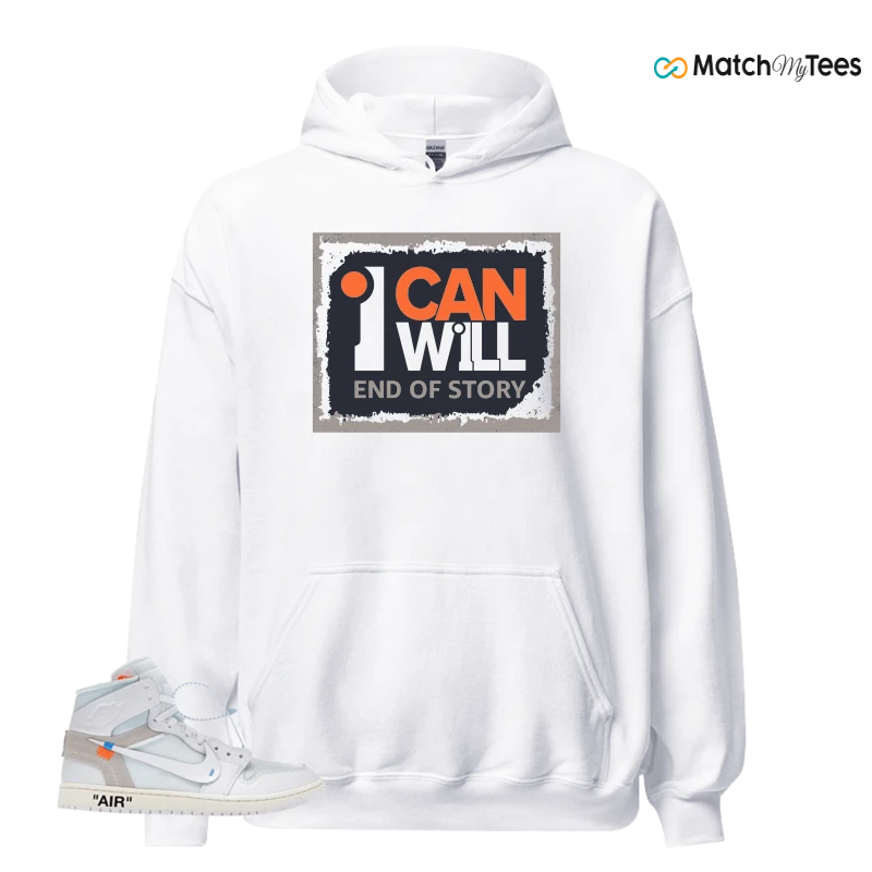 NEKE AIR JORDAN 1 RETRO HIGH OG VIRGIL ABLOH ARCHIVE ALASKA SNEAKER Matching Tees hoodie