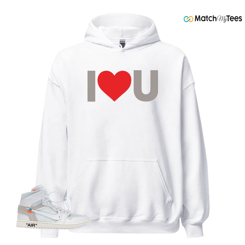NEKE AIR JORDAN 1 RETRO HIGH OG VIRGIL ABLOH ARCHIVE ALASKA SNEAKER Matching Tees hoodie