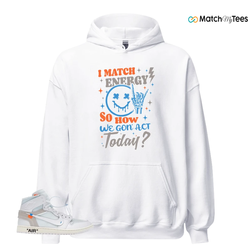 NEKE AIR JORDAN 1 RETRO HIGH OG VIRGIL ABLOH ARCHIVE ALASKA SNEAKER Matching Tees hoodie