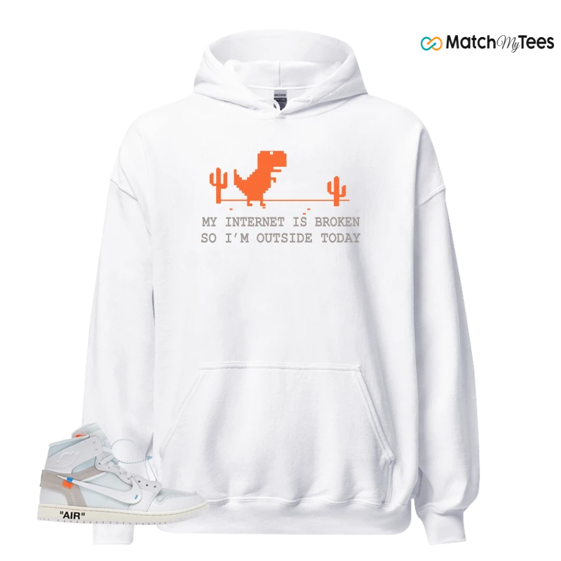 NEKE AIR JORDAN 1 RETRO HIGH OG VIRGIL ABLOH ARCHIVE ALASKA SNEAKER Matching Tees hoodie