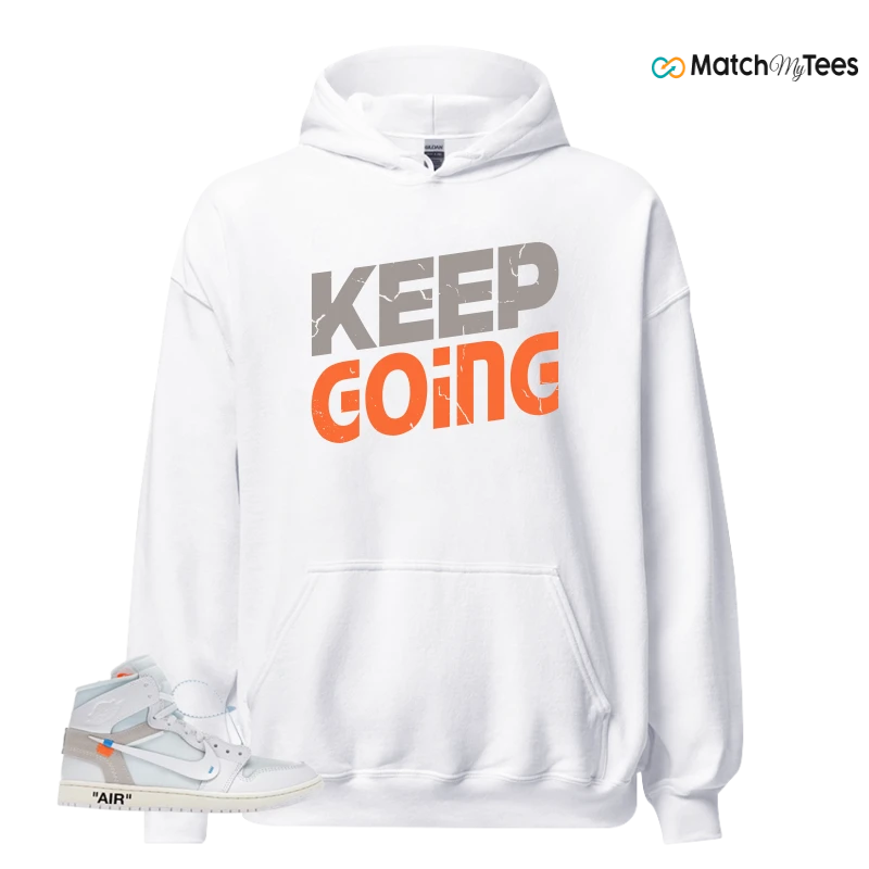 NEKE AIR JORDAN 1 RETRO HIGH OG VIRGIL ABLOH ARCHIVE ALASKA SNEAKER Matching Tees hoodie