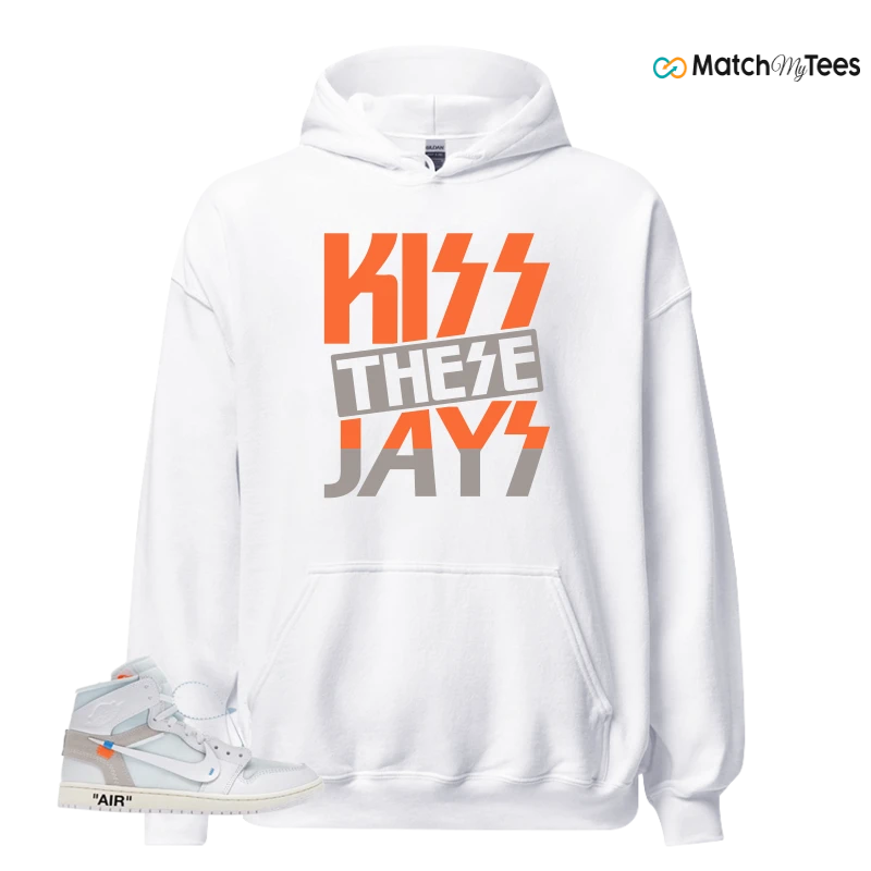 NEKE AIR JORDAN 1 RETRO HIGH OG VIRGIL ABLOH ARCHIVE ALASKA SNEAKER Matching Tees hoodie