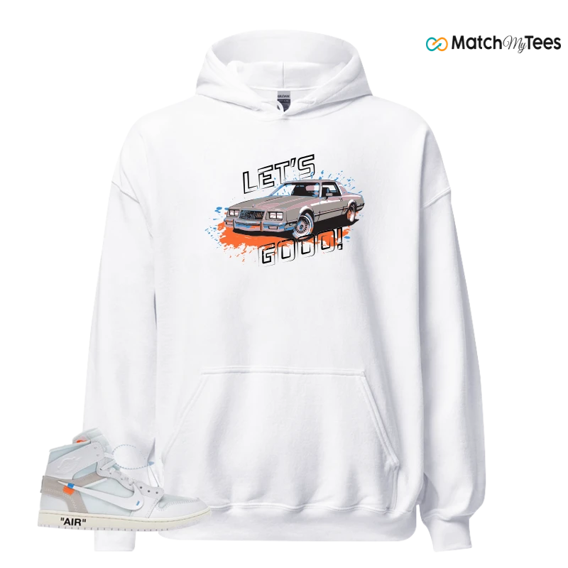 NEKE AIR JORDAN 1 RETRO HIGH OG VIRGIL ABLOH ARCHIVE ALASKA SNEAKER Matching Tees hoodie