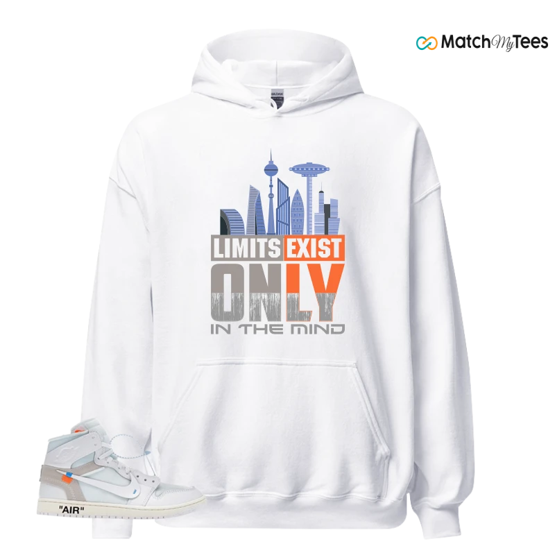 NEKE AIR JORDAN 1 RETRO HIGH OG VIRGIL ABLOH ARCHIVE ALASKA SNEAKER Matching Tees hoodie