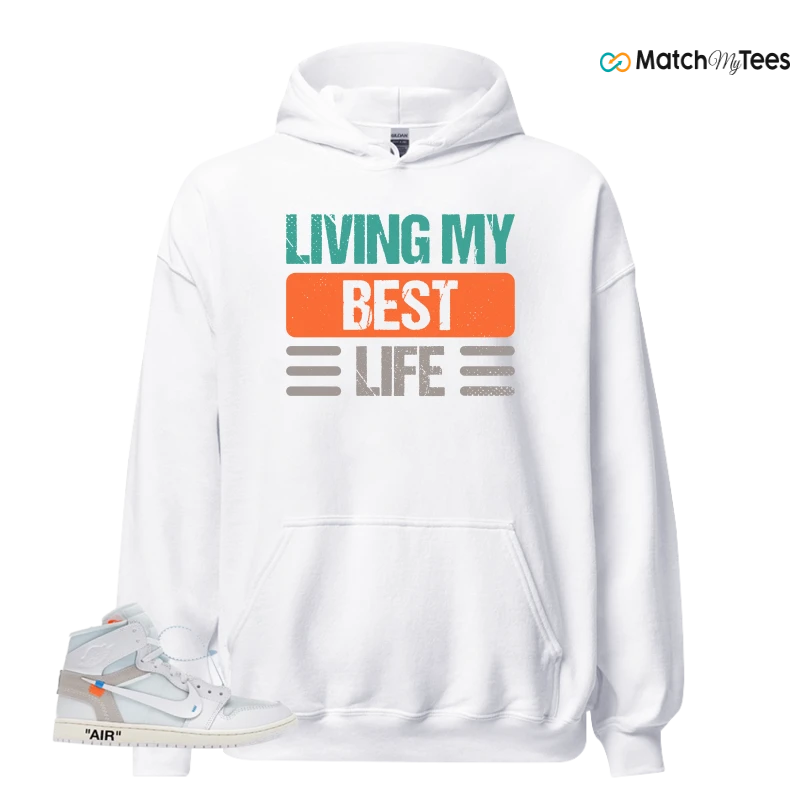 NEKE AIR JORDAN 1 RETRO HIGH OG VIRGIL ABLOH ARCHIVE ALASKA SNEAKER Matching Tees hoodie