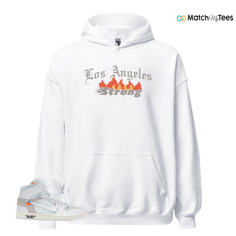 NEKE AIR JORDAN 1 RETRO HIGH OG VIRGIL ABLOH ARCHIVE ALASKA SNEAKER Matching Tees hoodie