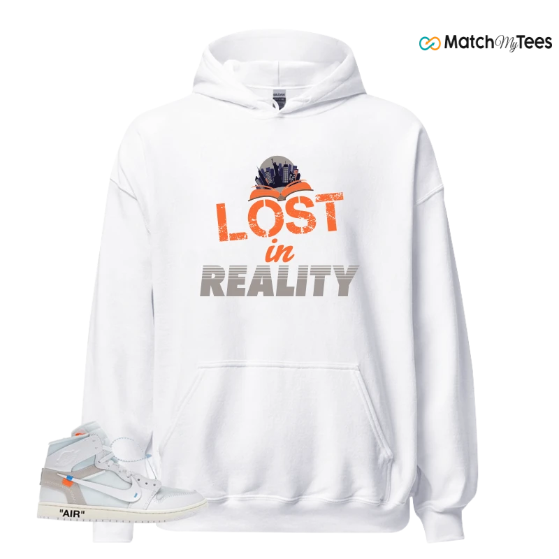 NEKE AIR JORDAN 1 RETRO HIGH OG VIRGIL ABLOH ARCHIVE ALASKA SNEAKER Matching Tees hoodie
