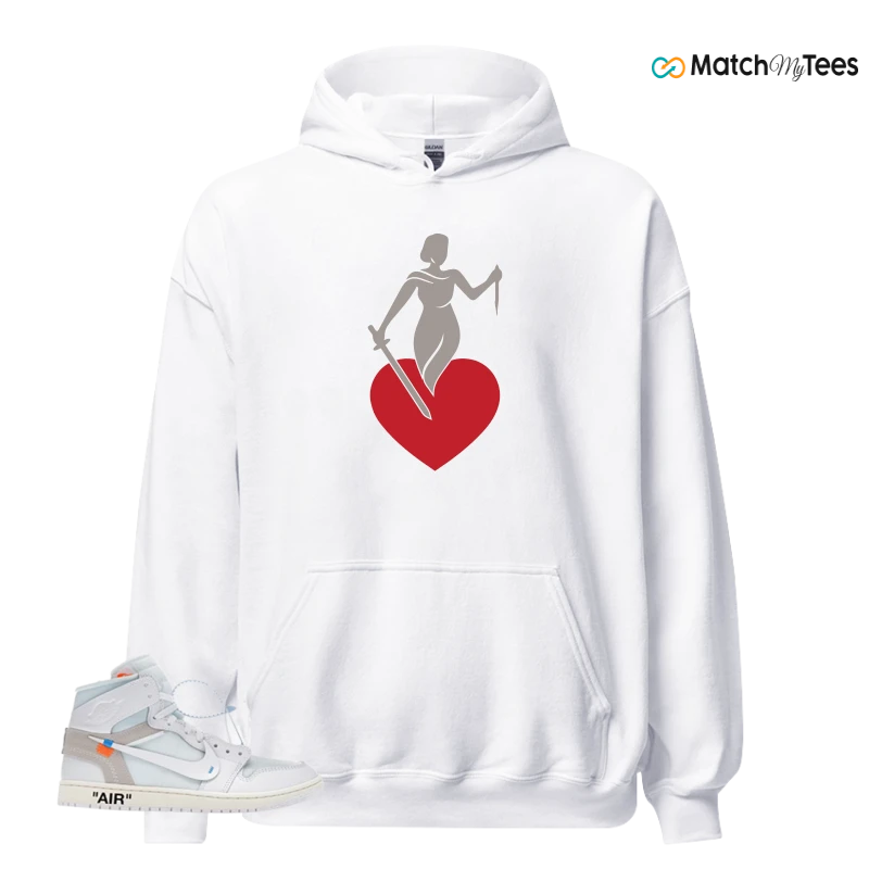 NEKE AIR JORDAN 1 RETRO HIGH OG VIRGIL ABLOH ARCHIVE ALASKA SNEAKER Matching Tees hoodie