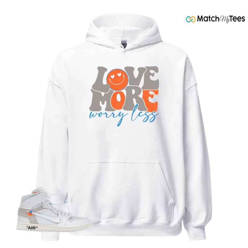 NEKE AIR JORDAN 1 RETRO HIGH OG VIRGIL ABLOH ARCHIVE ALASKA SNEAKER Matching Tees hoodie