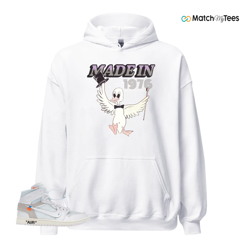 NEKE AIR JORDAN 1 RETRO HIGH OG VIRGIL ABLOH ARCHIVE ALASKA SNEAKER Matching Tees hoodie