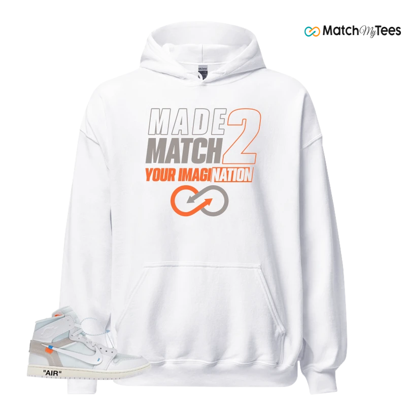 NEKE AIR JORDAN 1 RETRO HIGH OG VIRGIL ABLOH ARCHIVE ALASKA SNEAKER Matching Tees hoodie