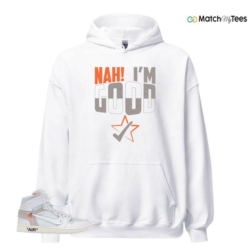 NEKE AIR JORDAN 1 RETRO HIGH OG VIRGIL ABLOH ARCHIVE ALASKA SNEAKER Matching Tees hoodie
