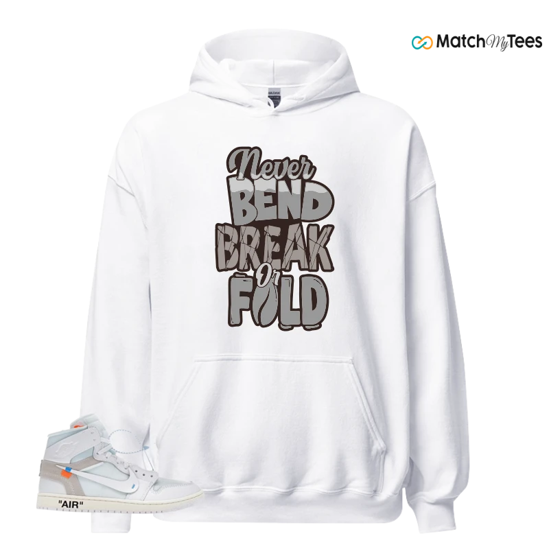 NEKE AIR JORDAN 1 RETRO HIGH OG VIRGIL ABLOH ARCHIVE ALASKA SNEAKER Matching Tees hoodie