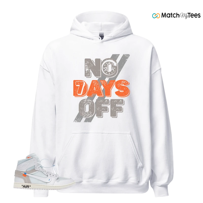 NEKE AIR JORDAN 1 RETRO HIGH OG VIRGIL ABLOH ARCHIVE ALASKA SNEAKER Matching Tees hoodie