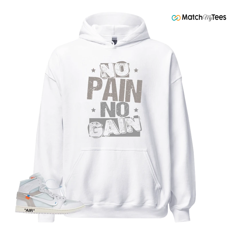 NEKE AIR JORDAN 1 RETRO HIGH OG VIRGIL ABLOH ARCHIVE ALASKA SNEAKER Matching Tees hoodie