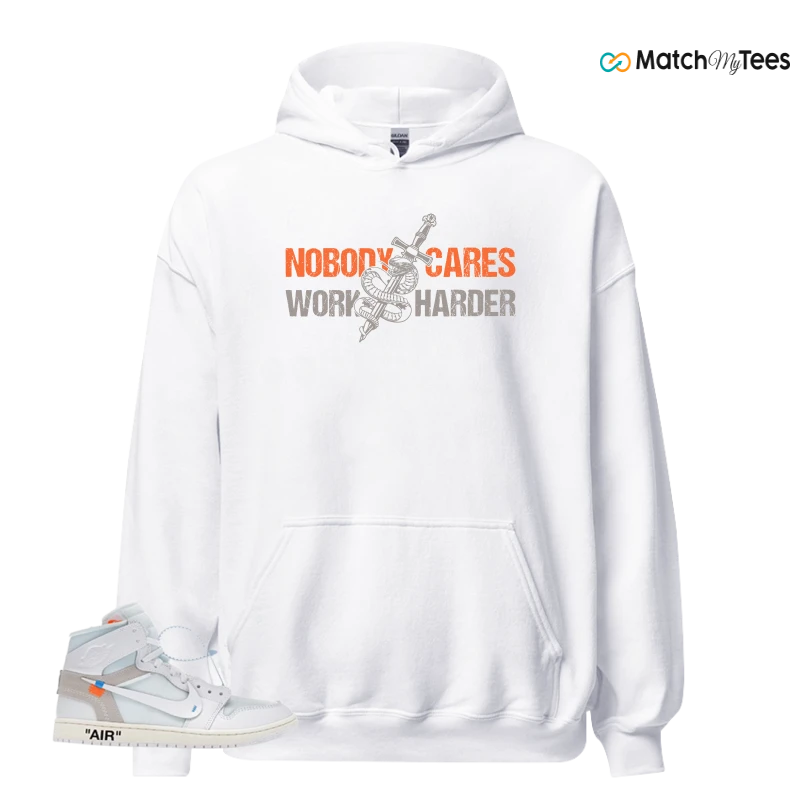 NEKE AIR JORDAN 1 RETRO HIGH OG VIRGIL ABLOH ARCHIVE ALASKA SNEAKER Matching Tees hoodie