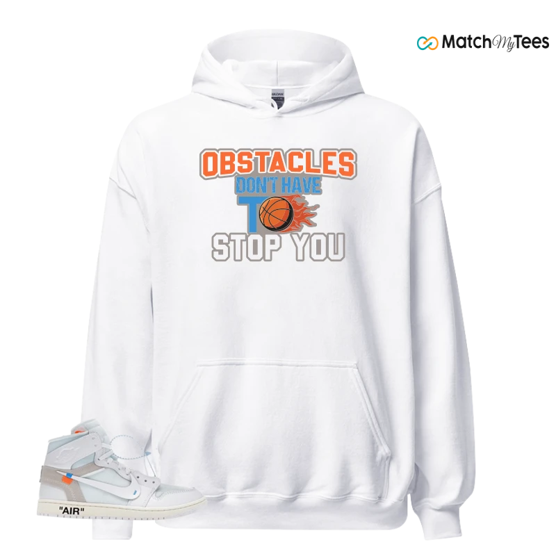 NEKE AIR JORDAN 1 RETRO HIGH OG VIRGIL ABLOH ARCHIVE ALASKA SNEAKER Matching Tees hoodie