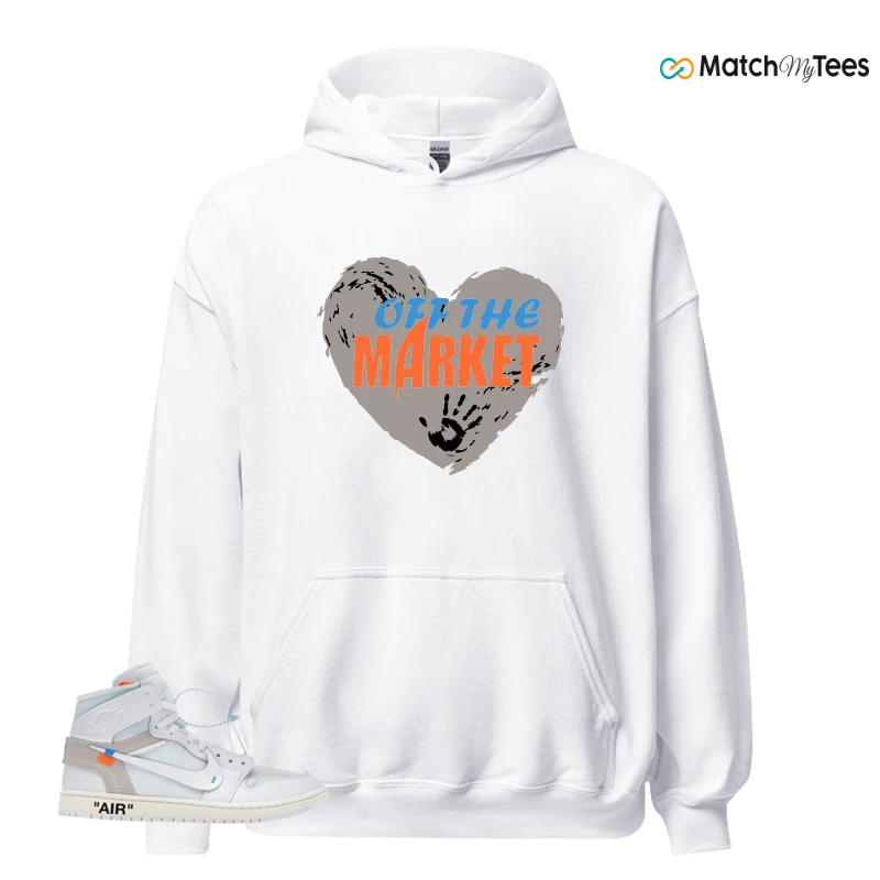 NEKE AIR JORDAN 1 RETRO HIGH OG VIRGIL ABLOH ARCHIVE ALASKA SNEAKER Matching Tees hoodie
