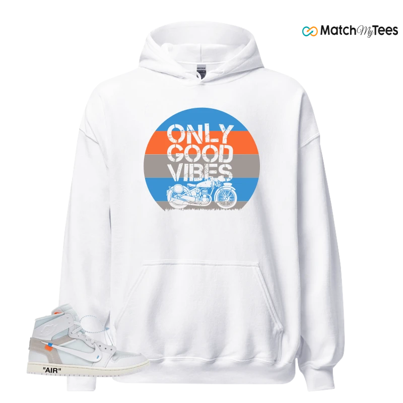 NEKE AIR JORDAN 1 RETRO HIGH OG VIRGIL ABLOH ARCHIVE ALASKA SNEAKER Matching Tees hoodie