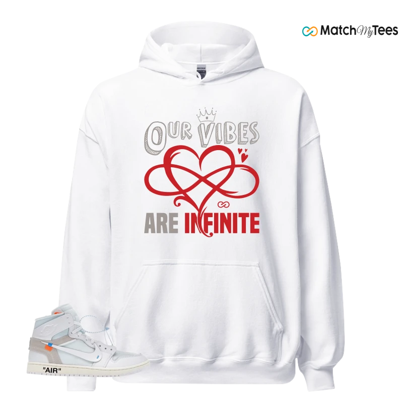 NEKE AIR JORDAN 1 RETRO HIGH OG VIRGIL ABLOH ARCHIVE ALASKA SNEAKER Matching Tees hoodie