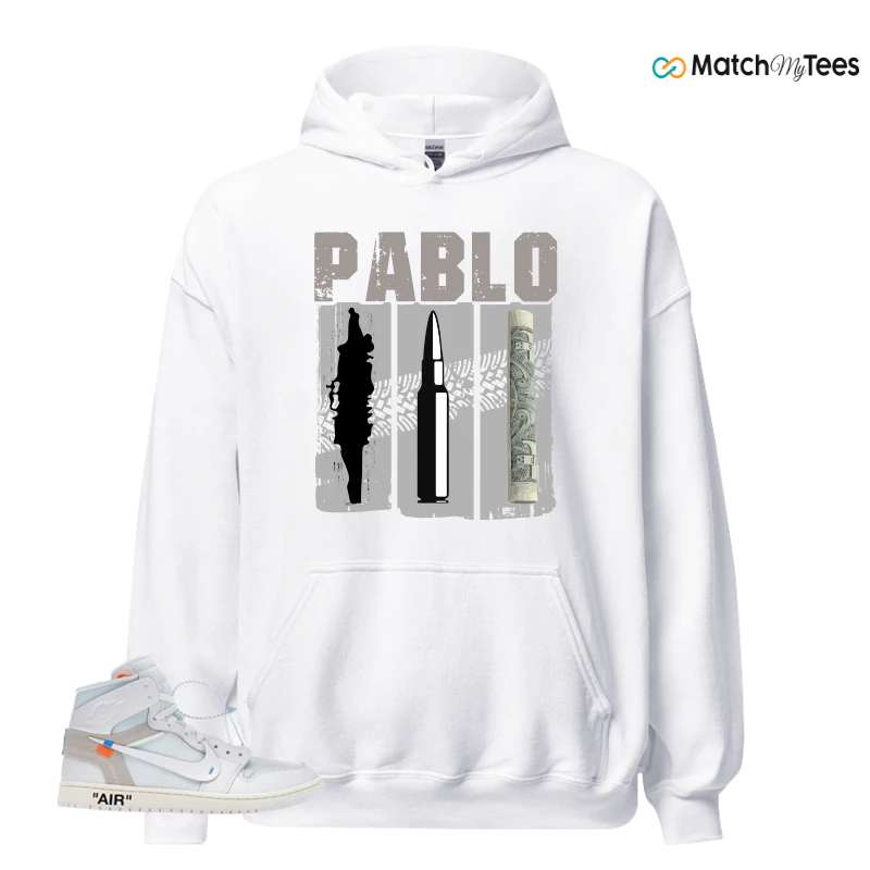 NEKE AIR JORDAN 1 RETRO HIGH OG VIRGIL ABLOH ARCHIVE ALASKA SNEAKER Matching Tees hoodie