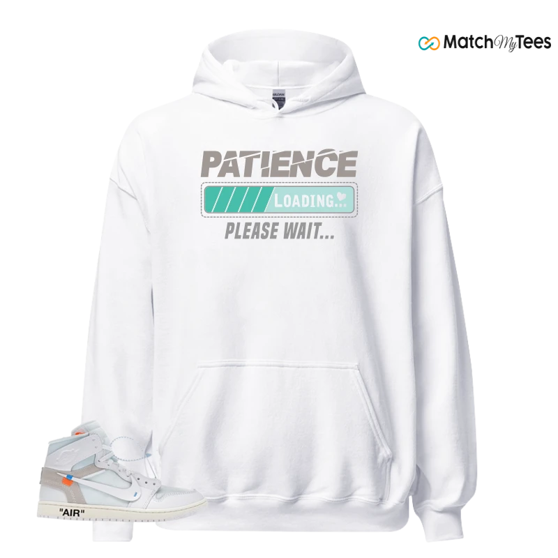 NEKE AIR JORDAN 1 RETRO HIGH OG VIRGIL ABLOH ARCHIVE ALASKA SNEAKER Matching Tees hoodie
