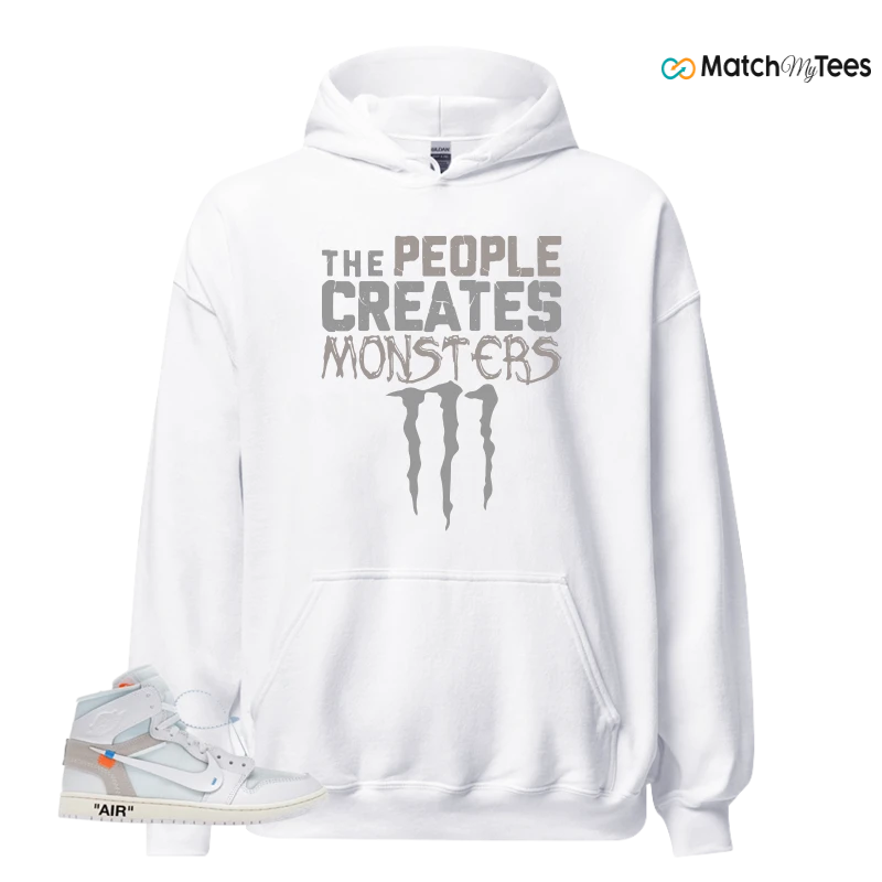NEKE AIR JORDAN 1 RETRO HIGH OG VIRGIL ABLOH ARCHIVE ALASKA SNEAKER Matching Tees hoodie