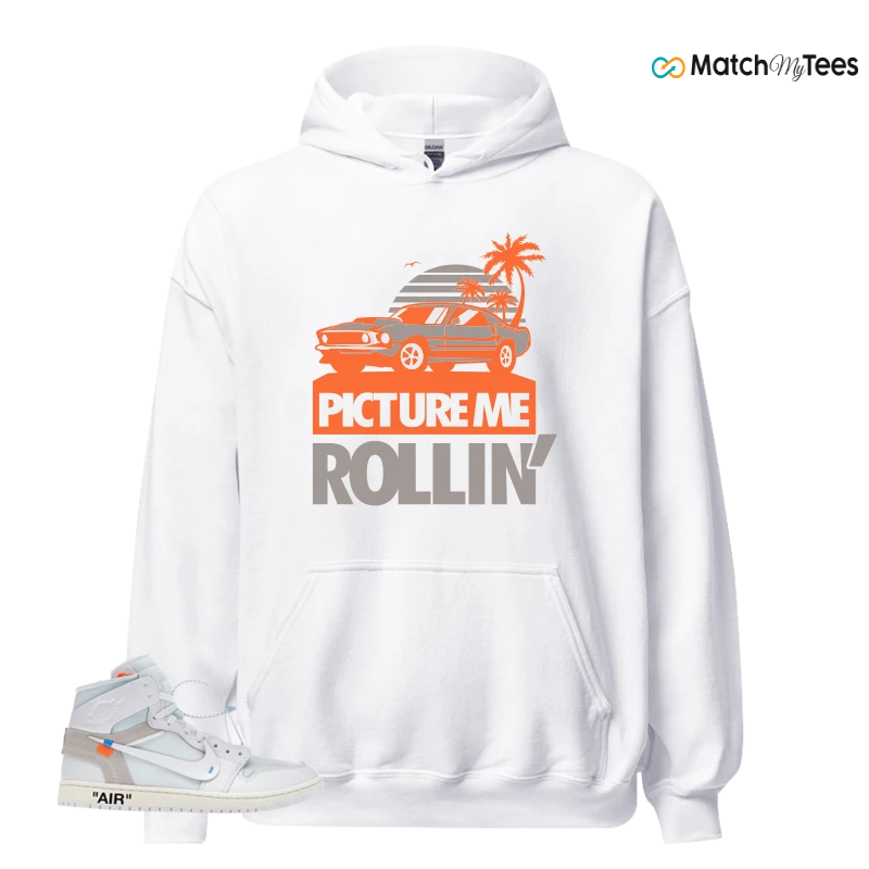 NEKE AIR JORDAN 1 RETRO HIGH OG VIRGIL ABLOH ARCHIVE ALASKA SNEAKER Matching Tees hoodie