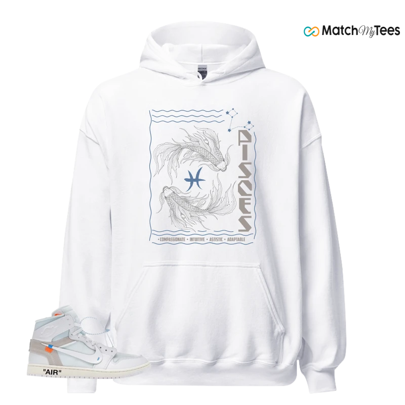 NEKE AIR JORDAN 1 RETRO HIGH OG VIRGIL ABLOH ARCHIVE ALASKA SNEAKER Matching Tees hoodie