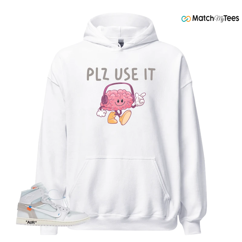 NEKE AIR JORDAN 1 RETRO HIGH OG VIRGIL ABLOH ARCHIVE ALASKA SNEAKER Matching Tees hoodie
