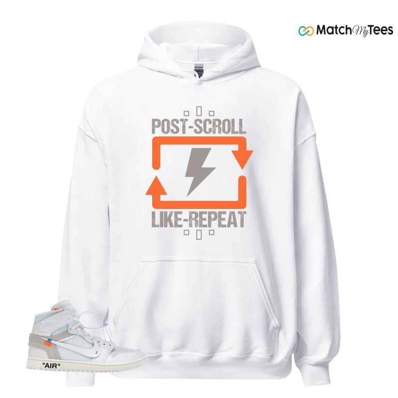NEKE AIR JORDAN 1 RETRO HIGH OG VIRGIL ABLOH ARCHIVE ALASKA SNEAKER Matching Tees hoodie
