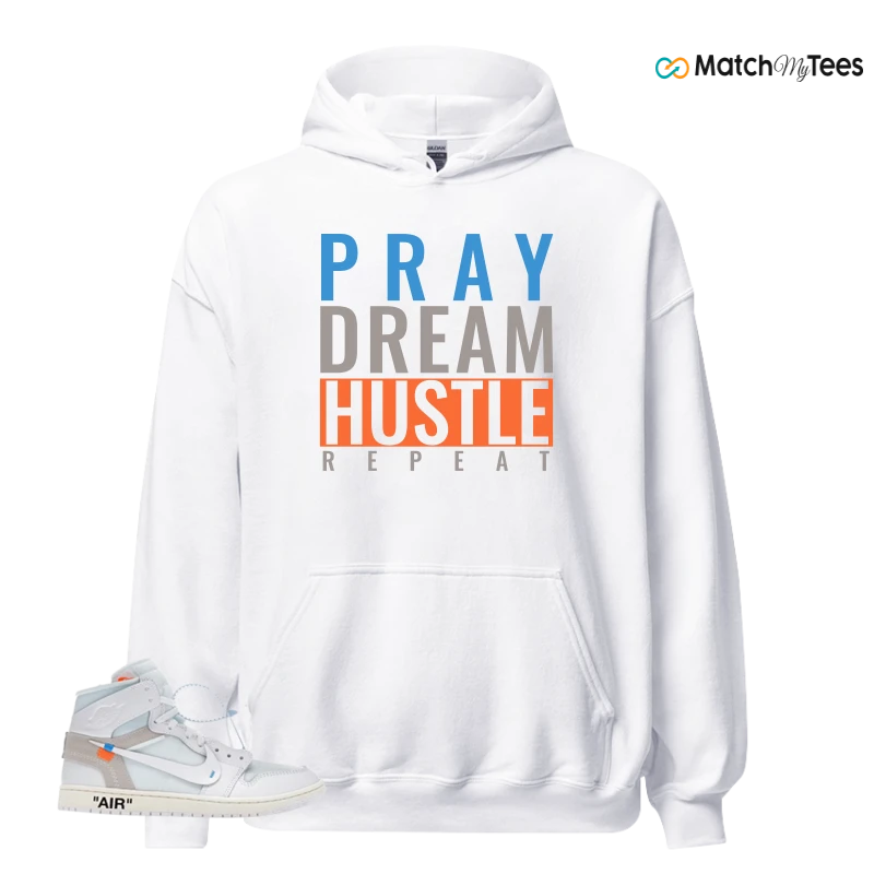NEKE AIR JORDAN 1 RETRO HIGH OG VIRGIL ABLOH ARCHIVE ALASKA SNEAKER Matching Tees hoodie