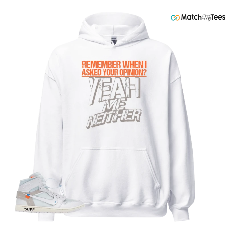NEKE AIR JORDAN 1 RETRO HIGH OG VIRGIL ABLOH ARCHIVE ALASKA SNEAKER Matching Tees hoodie