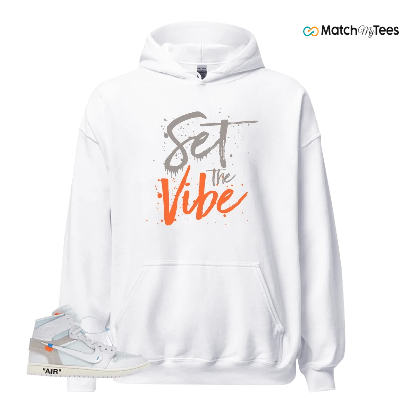 NEKE AIR JORDAN 1 RETRO HIGH OG VIRGIL ABLOH ARCHIVE ALASKA SNEAKER Matching Tees hoodie