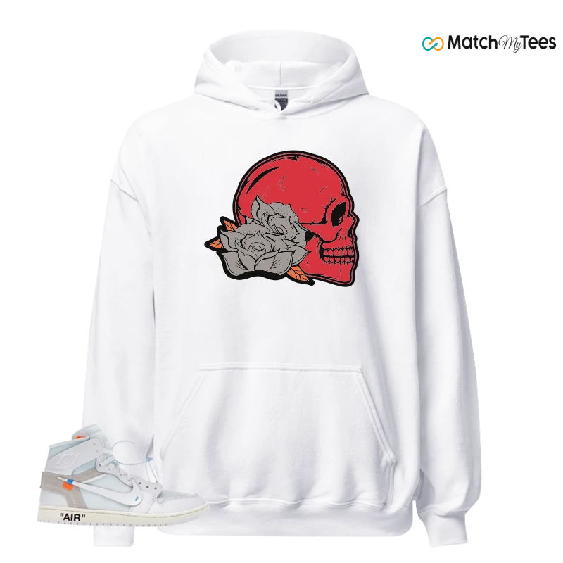 NEKE AIR JORDAN 1 RETRO HIGH OG VIRGIL ABLOH ARCHIVE ALASKA SNEAKER Matching Tees hoodie