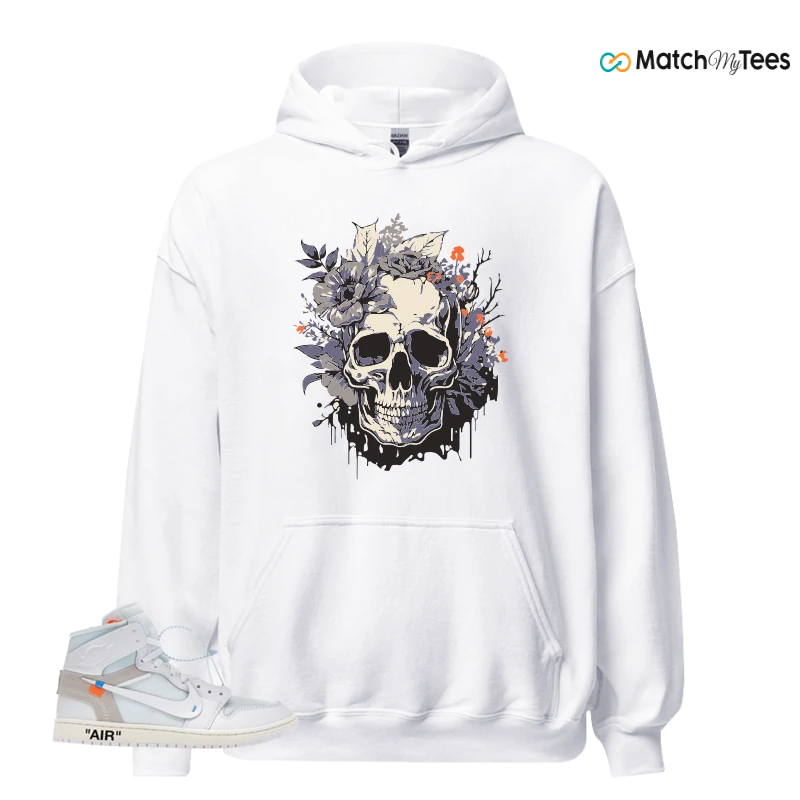 NEKE AIR JORDAN 1 RETRO HIGH OG VIRGIL ABLOH ARCHIVE ALASKA SNEAKER Matching Tees hoodie