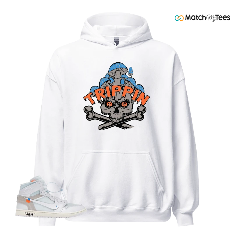 NEKE AIR JORDAN 1 RETRO HIGH OG VIRGIL ABLOH ARCHIVE ALASKA SNEAKER Matching Tees hoodie