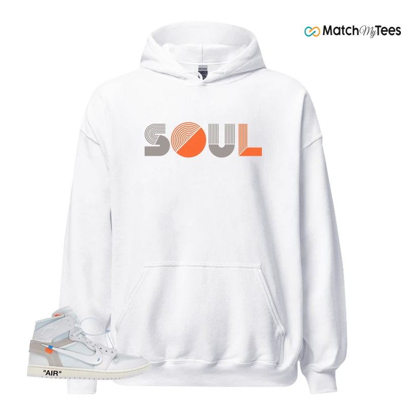 NEKE AIR JORDAN 1 RETRO HIGH OG VIRGIL ABLOH ARCHIVE ALASKA SNEAKER Matching Tees hoodie