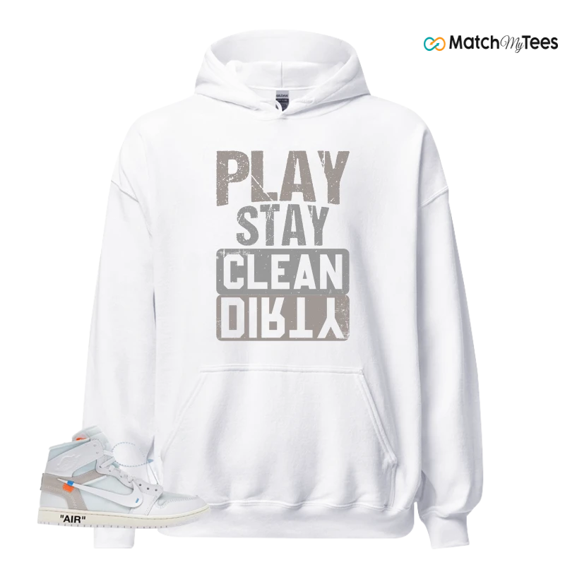 NEKE AIR JORDAN 1 RETRO HIGH OG VIRGIL ABLOH ARCHIVE ALASKA SNEAKER Matching Tees hoodie