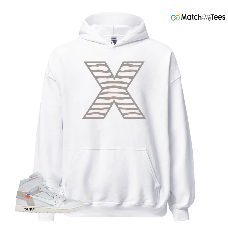 NEKE AIR JORDAN 1 RETRO HIGH OG VIRGIL ABLOH ARCHIVE ALASKA SNEAKER Matching Tees hoodie