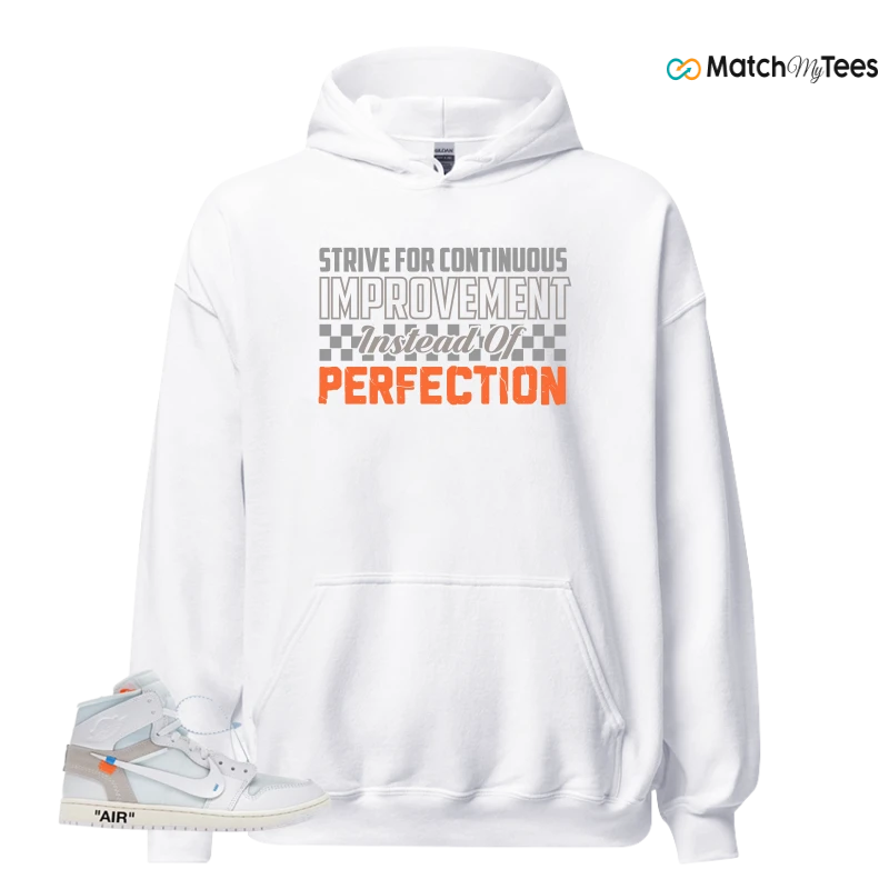 NEKE AIR JORDAN 1 RETRO HIGH OG VIRGIL ABLOH ARCHIVE ALASKA SNEAKER Matching Tees hoodie