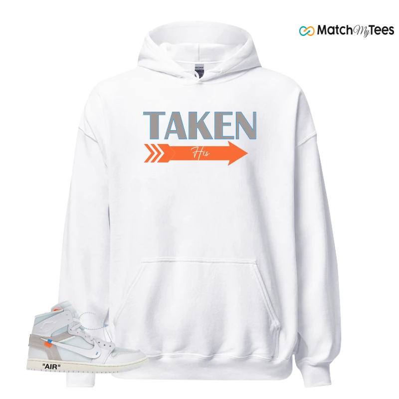NEKE AIR JORDAN 1 RETRO HIGH OG VIRGIL ABLOH ARCHIVE ALASKA SNEAKER Matching Tees hoodie