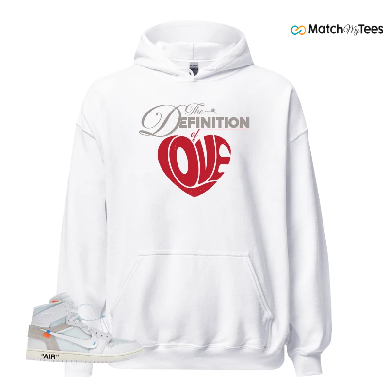 NEKE AIR JORDAN 1 RETRO HIGH OG VIRGIL ABLOH ARCHIVE ALASKA SNEAKER Matching Tees hoodie